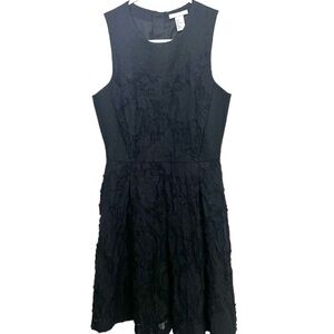 2/$30 H&M - Black Floral detailed Sleeveless Mini Dress